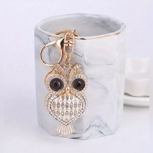 Creative Metal Owl Keychain